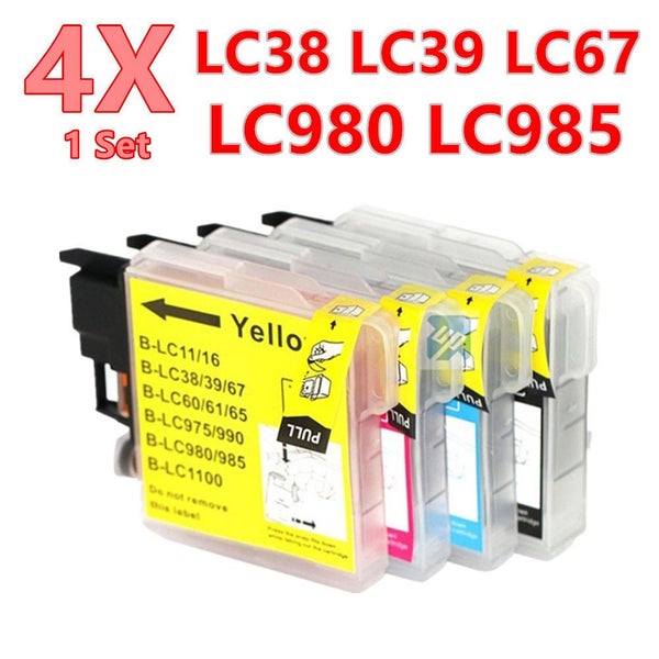 Brother Compatible Ink Cartridges LC38 LC67 XL Whole Set Carousel 2
