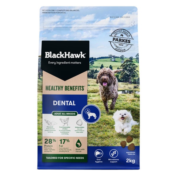 BlackHawk Healthy Benefits Dental Dog Food 2KG Carousel 1
