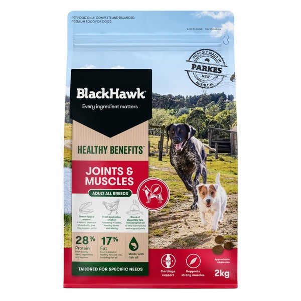 BlackHawk Healthy Benefits Joints & Muscles Dog Food 2KG Carousel 1