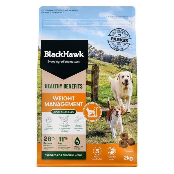 BlackHawk Healthy Benefits Weight Management Dog Food 2KG Carousel 1