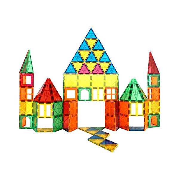 Kids Magnetic Tiles Blocks Building Educational Toys Children Gift Play Carousel 2