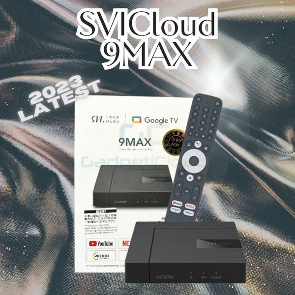 SVICloud 9MAX TV Box 2024 Built-in native Google TV interface 4K HDR Carousel 2
