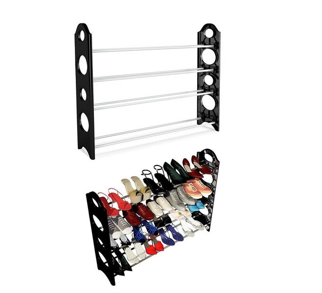 Shoe Rack 4 Level Carousel 1