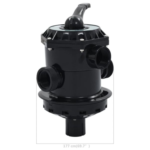 NZ LOCAL STOCK--B211NZ LOCAL STOCK-B211Multiport Valve for Sand Filter Abs 1.... Carousel 2