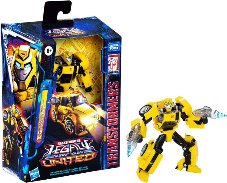 Transformers Deluxe Class: Legacy United Animated Universe Bumblebee Carousel 1