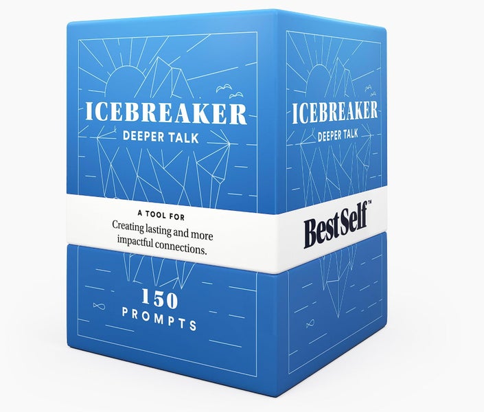 BestSelf Icebreaker Deeper Talk Deck - Conversation Starter Card Pack to Deepen Carousel 1