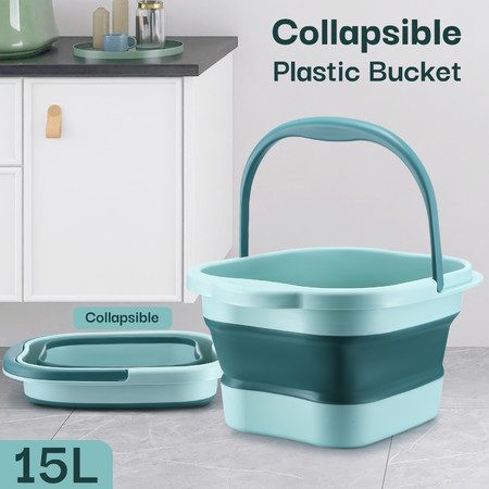 Plastic Folding Bucket, 15l Plastic Buckets