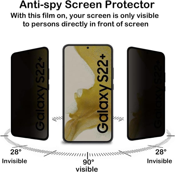 Samsung S22 Plus Glass Screen Protector Carousel 2
