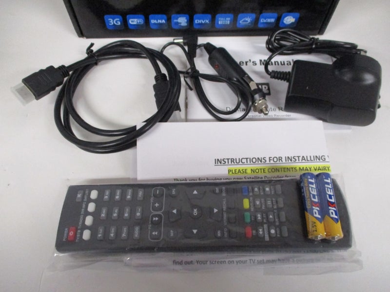 Caravan Satellite decoder for Sky Freeview V8s 12V / 240V Openbox updated Carousel 2