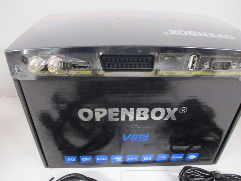 Caravan Satellite decoder for Sky Freeview V8s 12V / 240V Openbox updated Carousel 4