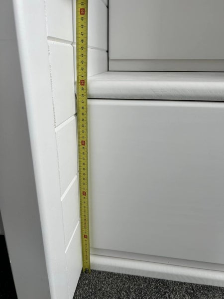 Loft bed, solid wood in white, made in NZ Carousel 5