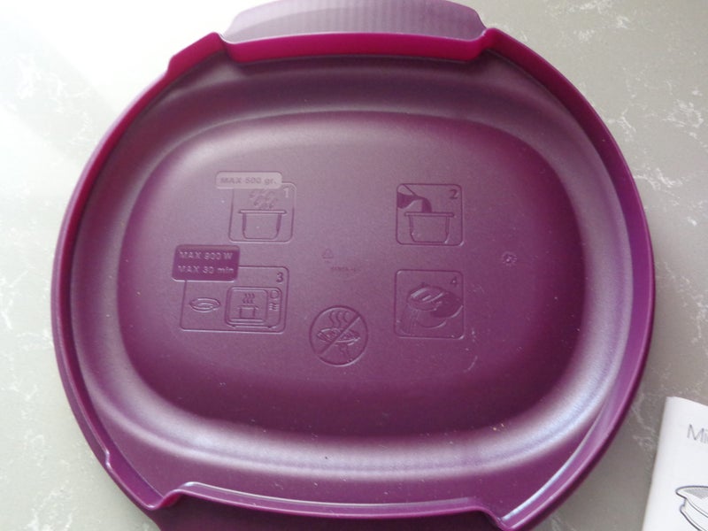Tupperware microwave pasta maker Round NEW Carousel 2