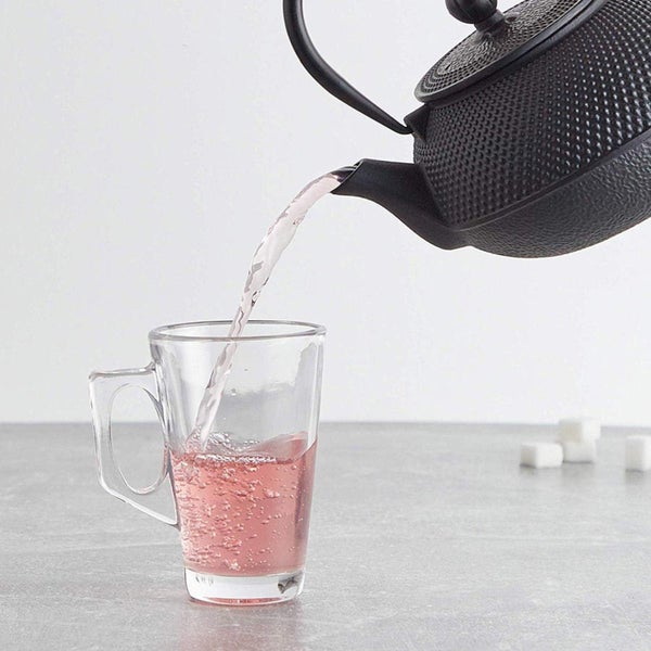 KETTLE BLACK CAST IRON TEAPOT TEA KETTLE 1800ML Carousel 7