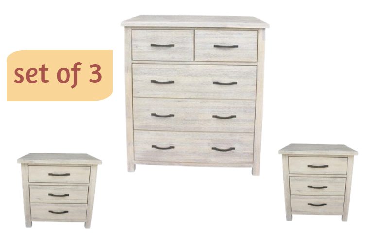 Tallboy | Bedside Table - Set of 3 Carousel 1