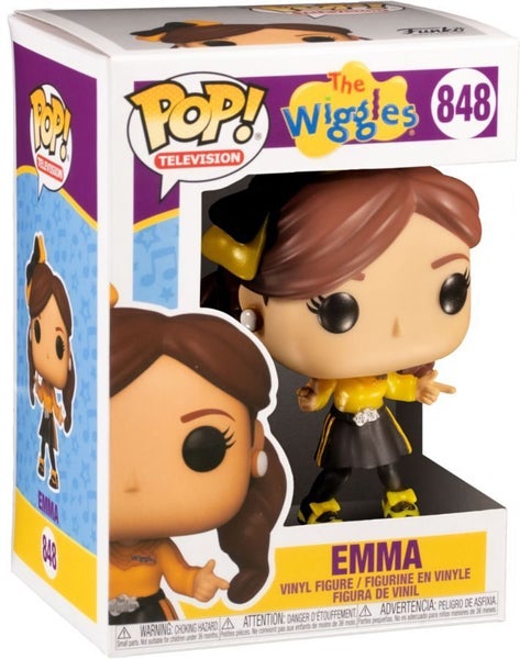 Pop! Funko 10cm Vinyl Figurine Wiggles Emma #848 Collectable Figure Toy 3y+ Carousel 6