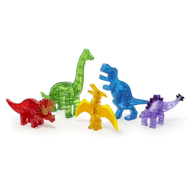 40pc Magna-Tiles Dino World Kids Childrens Magnetic Construction Toy Set 3y+ Carousel 2