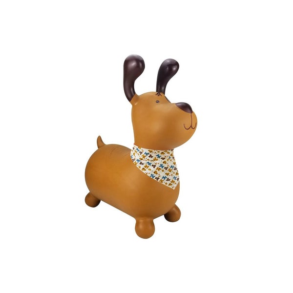 Kaper Kidz Bouncy Rider Pudding The Dog Kids Children Ride On Bouncer Toy 12m+ Carousel 2