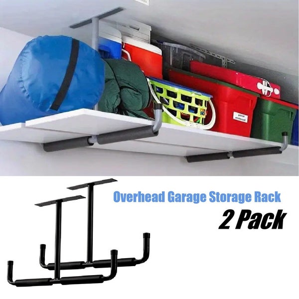 Overhead Garage Storage Rack Cabinet Hook shelves 2Pack *Local Clearance* Carousel 1