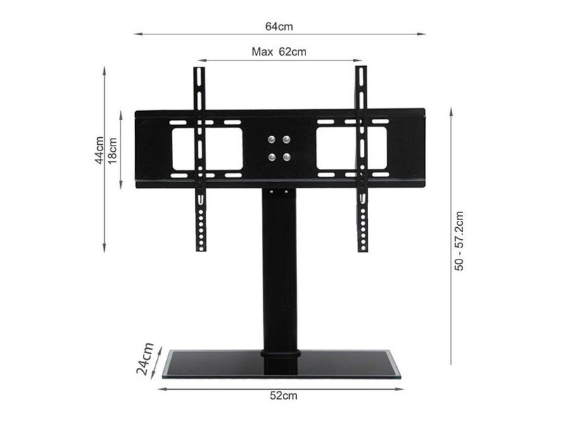 TV Stand With Glass Base 32" - 55" Carousel 2