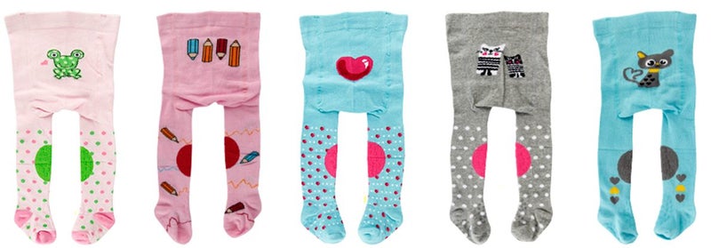 Clearance Sell - Any 2 Baby Crawler tights Carousel 1