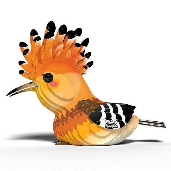 Eugy: Hoopoe - 3D Cardboard Model Carousel 2