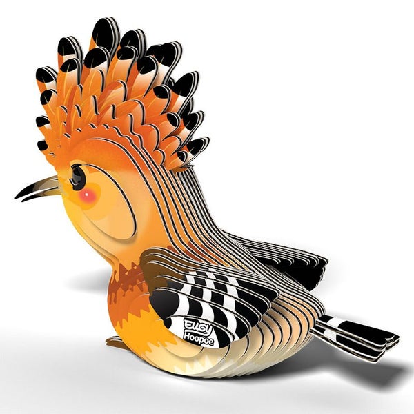 Eugy: Hoopoe - 3D Cardboard Model Carousel 4