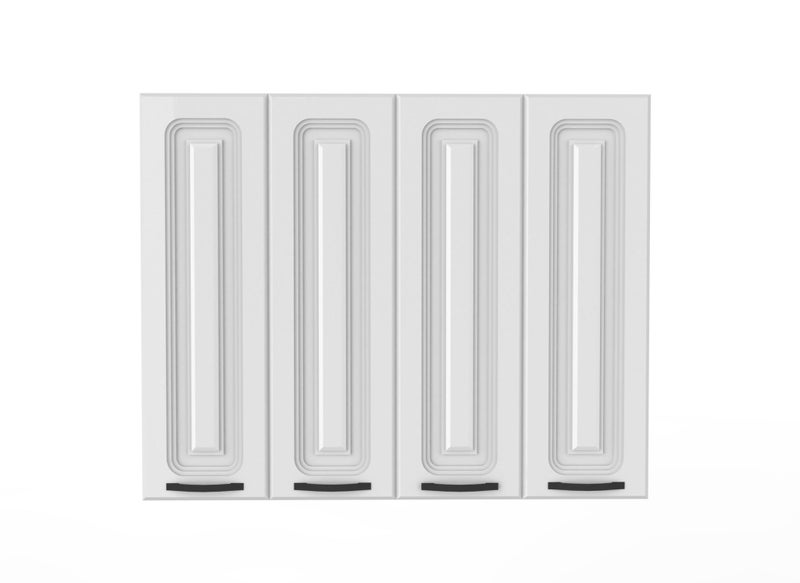 1200mm Wide Wall cabinets Shaker style High Gloss kitchenette Carousel 1