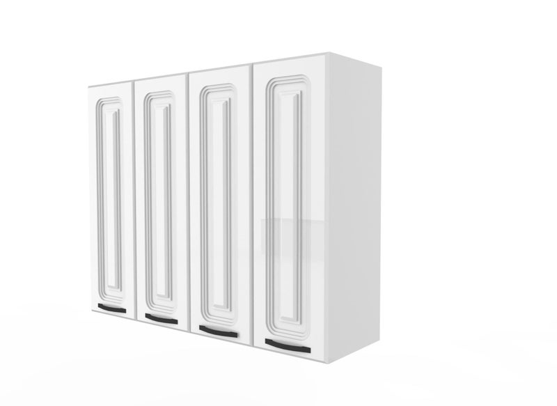 1200mm Wide Wall cabinets Shaker style High Gloss kitchenette Carousel 2