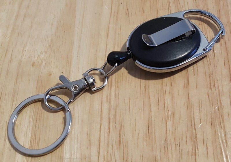 KeepMeSafe No-Touch CLEAN Door Opener + retract lanyard -Protection from FOMITES Carousel 6