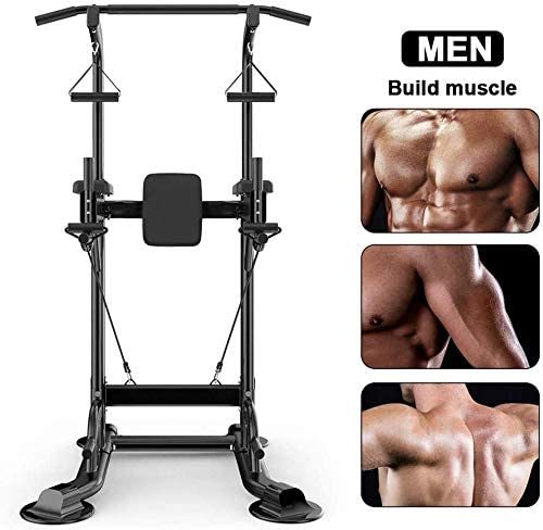 Chin Up Pull Up Chin Up Station Power Tower Carousel 1