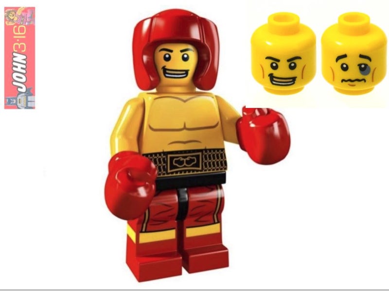 AWESOME LEGO COLLECTIBLE MINIFIGURE - SERIES 5 BOXER Carousel 1