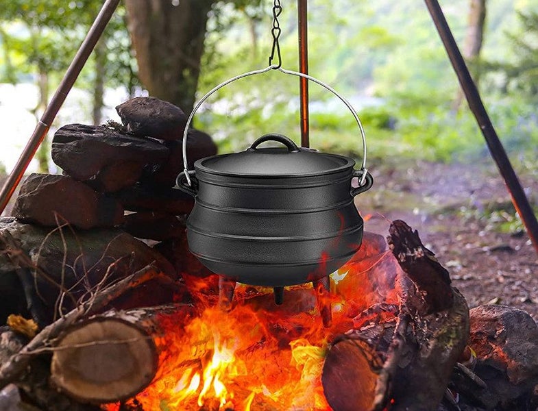 Cast Iron POTJIE POT (3-LEG) #3 SIZE 7.8L Carousel 9