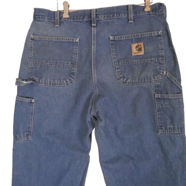 Vintage Carhartt 2002 Blue Denim Jeans Pants 36 x 32 Carousel 2