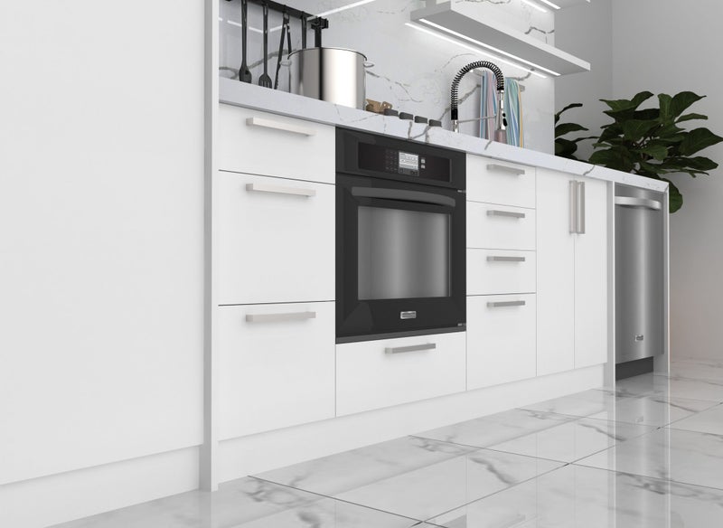 High Gloss White Kitchenette Carousel 2