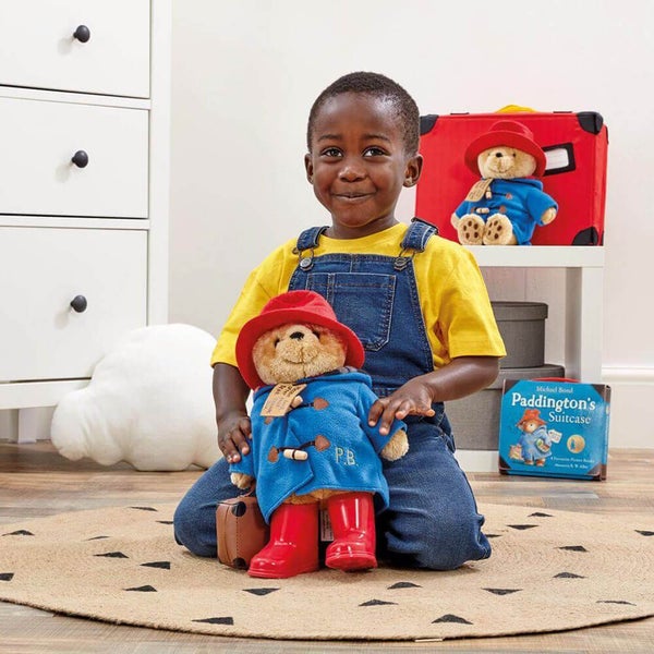 Paddington Bear - with Boots Embroidered Coat & Suitcase, Soft Toy, Large, 34... Carousel 7