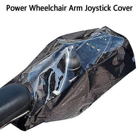 Power Wheelchair Joystick Protector Cover, Black Carousel 2
