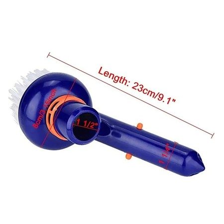 Practical Swimming Pool Brush,Small Suction Head Brush Vacuum Cleaner Carousel 5