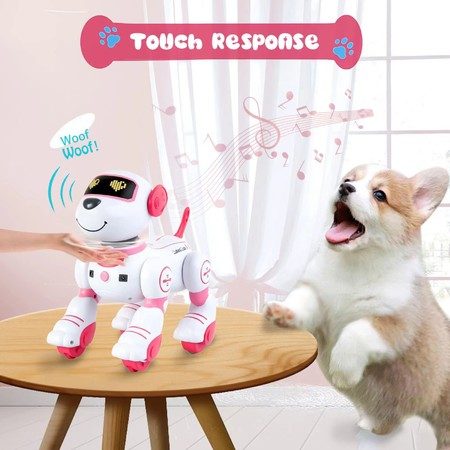 RC Robot Electronic Dog Pets Programmable Interactive Smart Dancing Walking Carousel 1