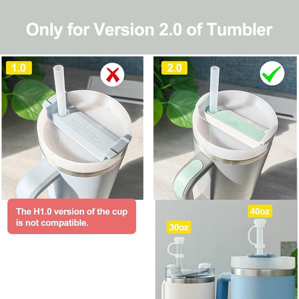 Silicone Spill Stopper for Stanley Cup 2.0 40oz or 30oz (Version 2.0) Carousel 2