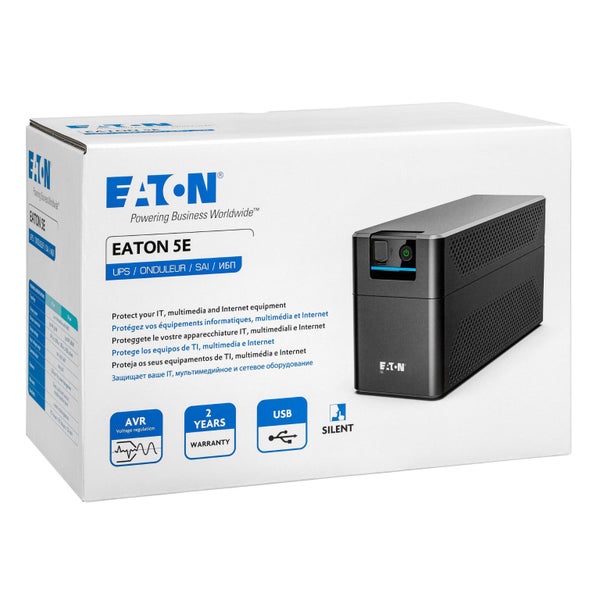 EATON 5E Gen2 TOWER UPS 700VA / 360W NO FAN 2 PLUGS Carousel 2