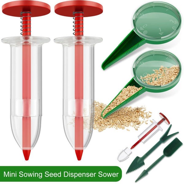 6pcs Mini Sowing Seed Dispenser Sower Set i2511MZ0 Carousel 2