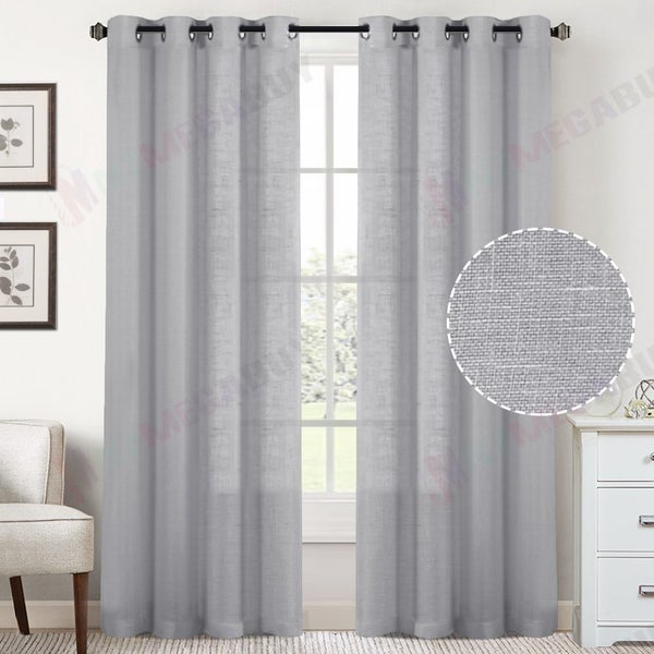 New Sheer Curtains readymade 1 Pair 213CM Drop Carousel 2