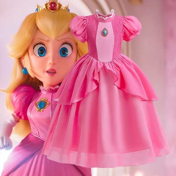 4-5-6-7-8-9-10y Princess Peach Costume Carousel 1