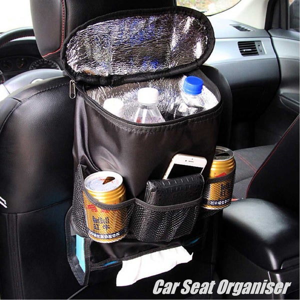 Car Seat Storage Bag Tidy Cooler Bag Drinks Holder *Local Buy* Carousel 2