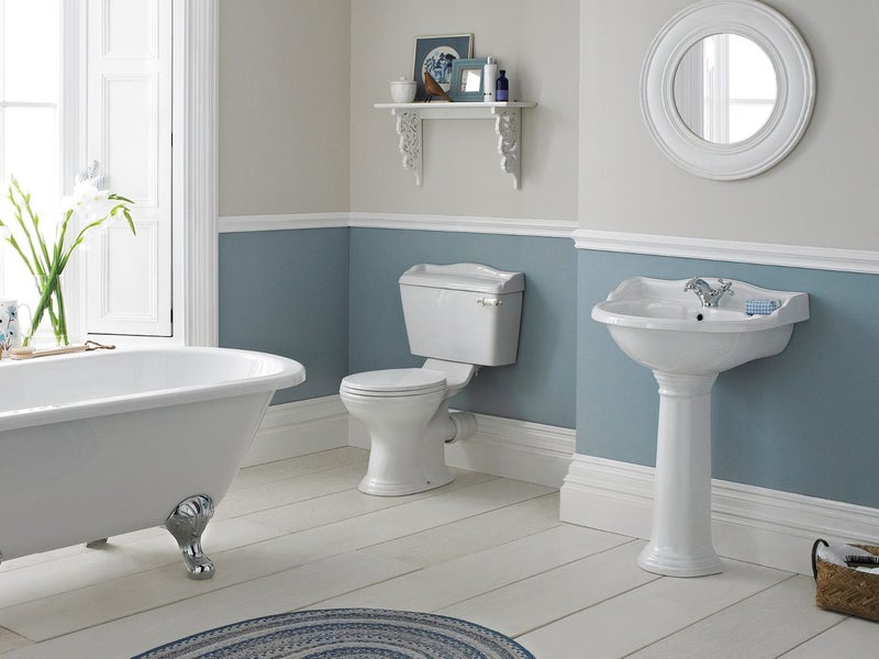 Chantal Close Coupled P Trap Toilet Suite & Seat *Run out Model* Was $999 Carousel 2