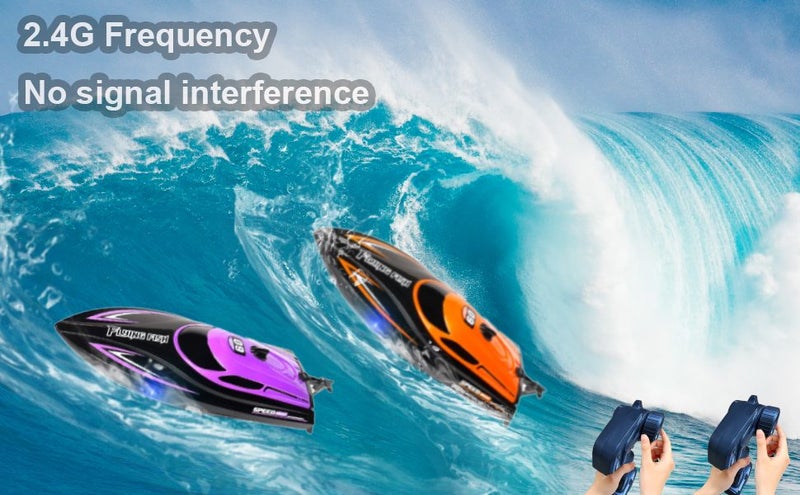 RC Boat with 2 Rechargeable Battery Carousel 2