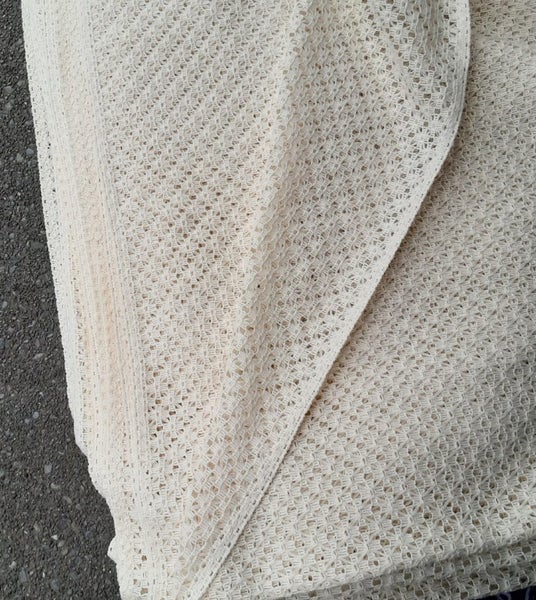 Heavy open weave curtain material Carousel 2