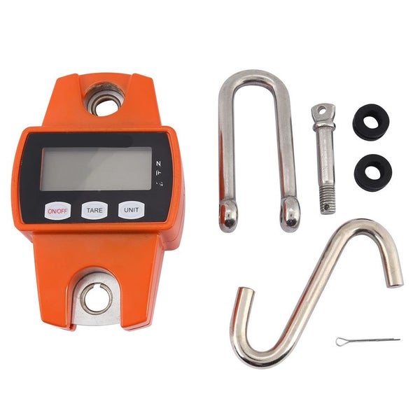Portable LCD Digital Electronic Mini Hanging Weighting Scale 300kg with Hook Carousel 2