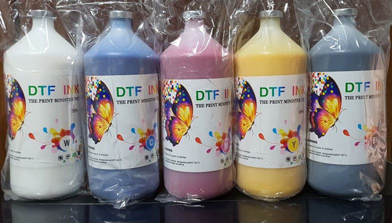 DTF CYMK INKS in 1litre/bottle each Carousel 1