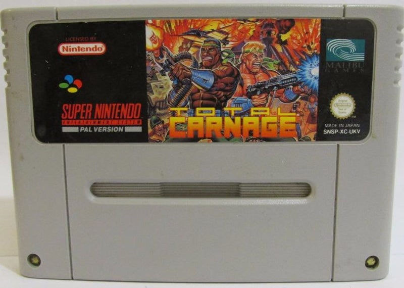 Total Carnage for Super Nintendo. Carousel 1